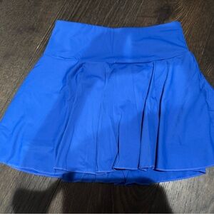 HALARA Royal Blue Pleated Athletic Skort